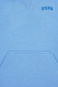 US Polo Assn. Boys' Light Blue Basic Sweatshirt - Image 3