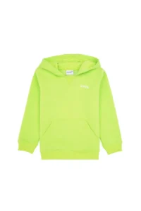 US Polo Assn. Boys' Green Basic Hooded Fleece Sweatshirt - Image 3
