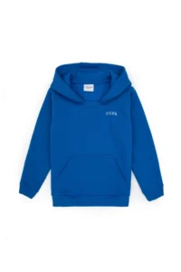 US Polo Assn. Boys' Dark Blue Basic Hooded Fleece Sweatshirt