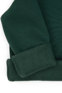US Polo Assn. Boys' Dark Green Basic Hooded Fleece Sweatshirt - Image 7