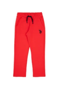 US Polo Assn. Boys' Red Sweatpants - Image 2