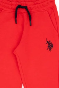 US Polo Assn. Boys' Red Sweatpants - Image 4