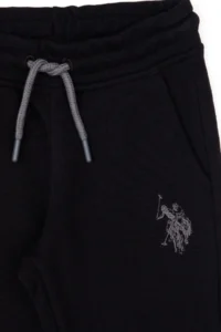 US Polo Assn. Boys' Black Sweatpants - Image 4