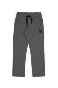 US Polo Assn. Boys' Anthracite Melanj Sweatpants - Image 2
