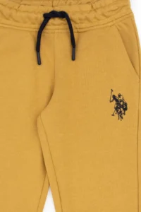 US Polo Assn. Boys' Mustard Sweatpants - Image 4
