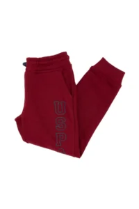 US Polo Assn. Boys' Burgundy Sweatpants