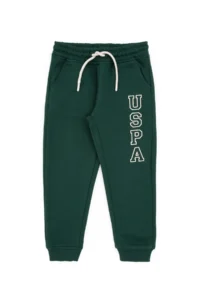 US Polo Assn. Boys' Dark Green Sweatpants - Image 4