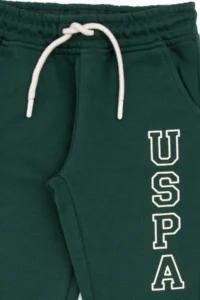 US Polo Assn. Boys' Dark Green Sweatpants - Image 6