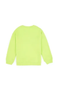 US Polo Assn. Boys' Green Crew Neck Basic Sweatshirt - Image 4
