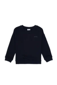 US Polo Assn. Boys' Navy Blue Basic Crew Neck Sweatshirt