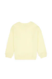 US Polo Assn. Boys' Yellow Crew Neck Basic Sweatshirt - Image 3