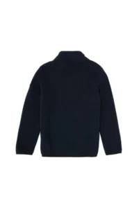 US Polo Assn. Boys' Navy Blue Half Zippered Fleece Sweatshirt - Image 6