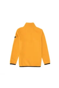 US Polo Assn. Boys' Mustard Half Zippered Fleece Sweatshirt - Image 2