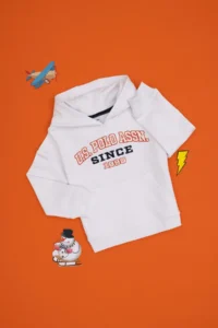 US Polo Assn. Boys' White Sweatshirt - Image 3