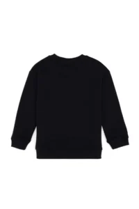 US Polo Assn. Boys' Black Crew Neck Sweatshirt - Image 4