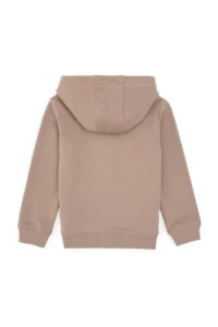 US Polo Assn. Boys' Dark Beige Knitting Cardigan - Image 2