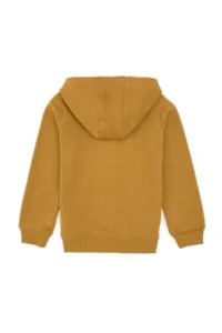 US Polo Assn. Boys' Mustard Knitting Cardigan - Image 4