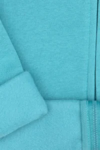 US Polo Assn. Boys' Mint Zippered Fleece Hooded Knitting Cardigan - Image 4