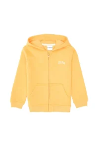 US Polo Assn. Boys' Mango Zippered Fleece Hooded Knitting Cardigan