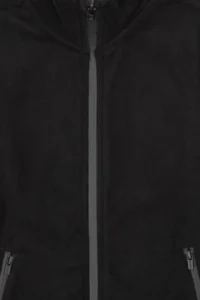 US Polo Assn. Boys' Black Fleece Knitting Cardigan - Image 6