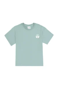 US Polo Assn. Boys' Mint Crew Neck Basic T-Shirt - Image 3