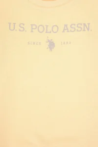 US Polo Assn. Boys' Pink Crew Neck Sweatshirt - Image 4