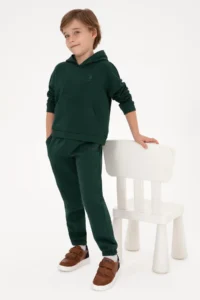 US Polo Assn. Boys' Dark Green Sweatpants
