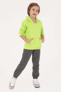 US Polo Assn. Boys' Anthracite Melanj Sweatpants