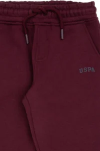 US Polo Assn. Boys' Burgundy Sweatpants - Image 4