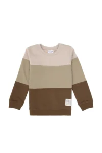 US Polo Assn. Boys' Khaki Basic Crew Neck Sweatshirt - Image 2