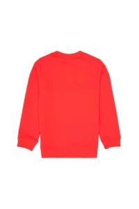 US Polo Assn. Boys' Red Basic Crew Neck Sweatshirt - Image 2