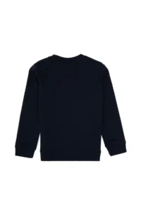 US Polo Assn. Boys' Navy Blue Basic Crew Neck Sweatshirt - Image 4