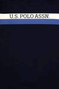 US Polo Assn. Boys' Navy Blue Basic Crew Neck Sweatshirt - Image 5