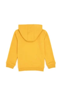 US Polo Assn. Boys' Yellow Hooded Basic Sweatshirt - Image 2