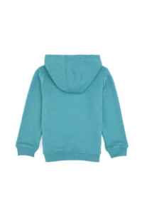 US Polo Assn. Boys' Mint Melanj Hooded Basic Sweatshirt - Image 4
