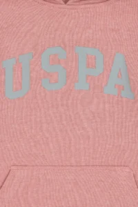 US Polo Assn. Boys' Orchid Basic Hooded Sweatshirt - Image 4