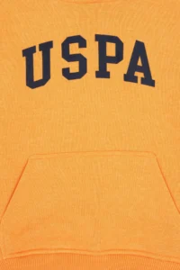 US Polo Assn. Boys' Mango Hooded Basic Sweatshirt - Image 5