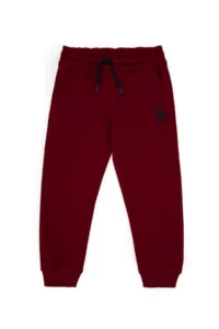 US Polo Assn. Boys' Burgundy Sweatpants - Image 4