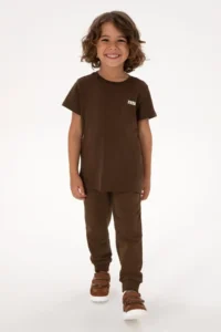 US Polo Assn. Boys' Khaki Sweatpants - Image 2