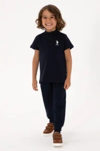 US Polo Assn. Boys' Navy Blue Sweatpants