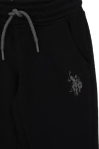 US Polo Assn. Boys' Black Sweatpants - Image 4