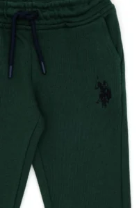 US Polo Assn. Boys' Dark Green Sweatpants - Image 6
