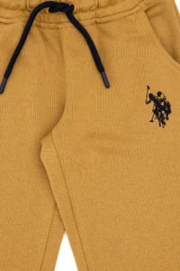 US Polo Assn. Boys' Mustard Sweatpants - Image 6