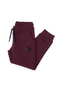 US Polo Assn. Boys' Burgundy Sweatpants