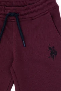 US Polo Assn. Boys' Burgundy Sweatpants - Image 4