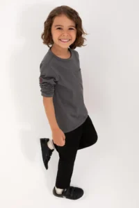 US Polo Assn. Boys' Gray Crew Neck Sweatshirt - Image 2
