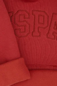 US Polo Assn. Girls' Brick Rejection Hooded Fleece Basic Sweatshirt - Image 6