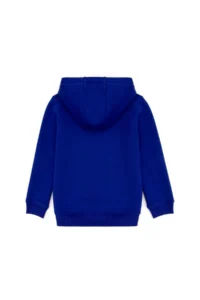 US Polo Assn. Girls' Purple Basic Hooded Fleece Basic Sweatshirt - Image 4