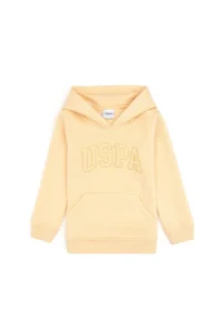 US Polo Assn. Girls' Kavun Hooded Fleece Basic Sweatshirt - Image 4