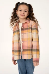 US Polo Assn. Girls' Orchid Long Sleeve Shirt - Image 2